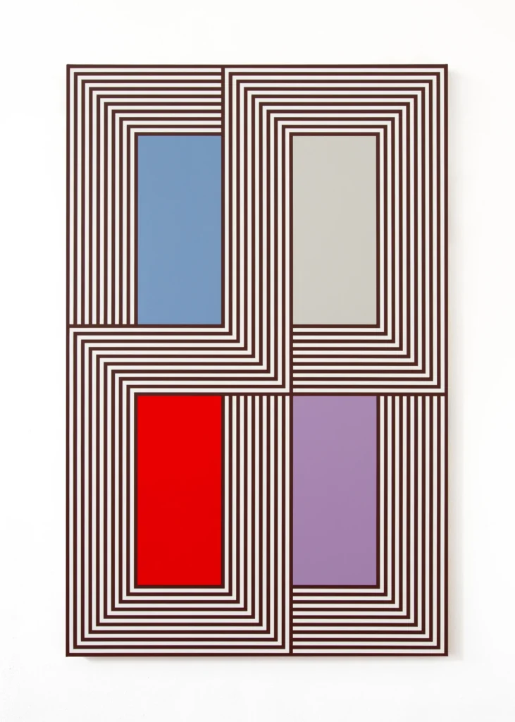 Jan Van der Ploeg, PAINTING No. 24–16, 2024, acrylic on canvas, 140 x 90 cm, 55 x 35 inches